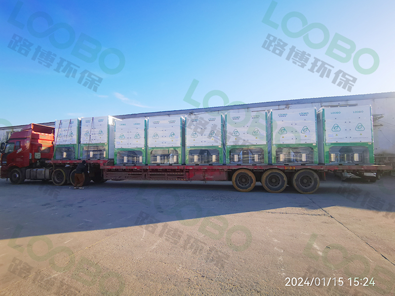 發(fā)貨篇3：多濾筒除塵器，焊接車間整體煙塵治理，大風(fēng)量除塵更徹底