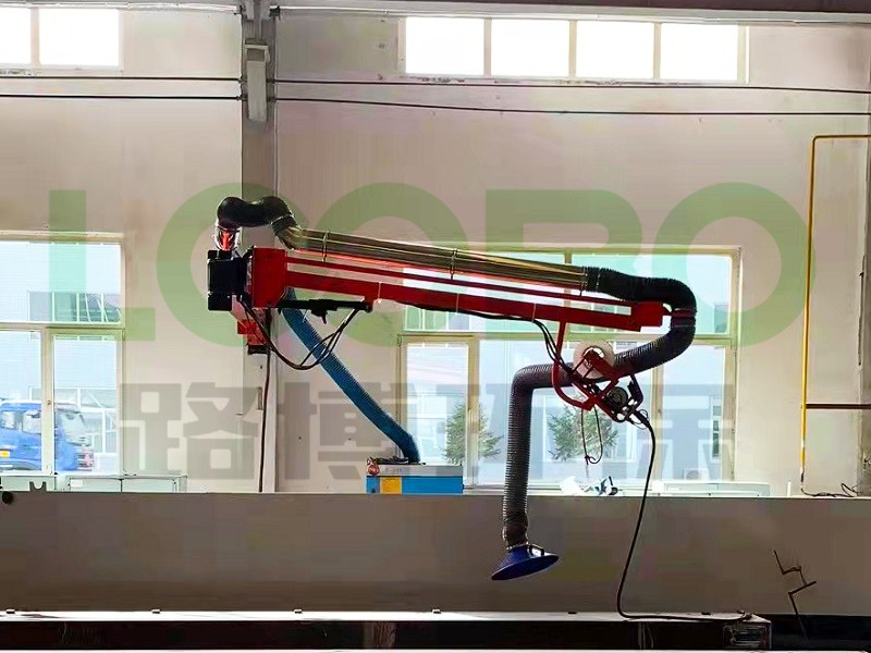 焊接助力手，延長桿式支架吸氣臂，靈活、髙效，大型裝備焊接盡在掌握